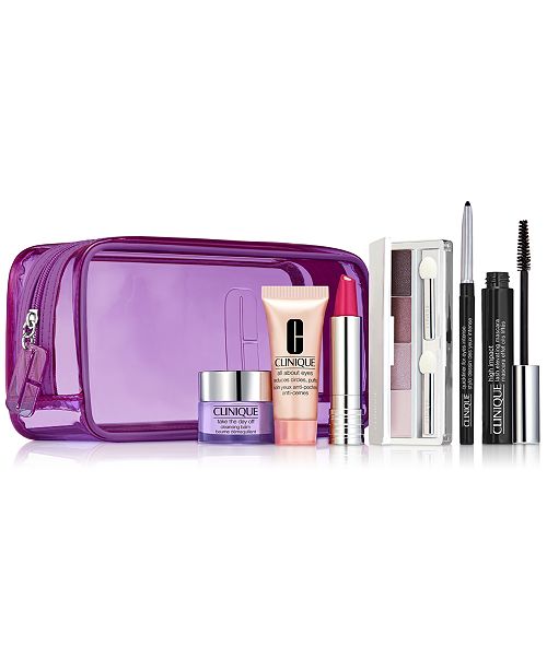 Clinique 8 Pc Bright All Night Set Reviews Shop All Brands