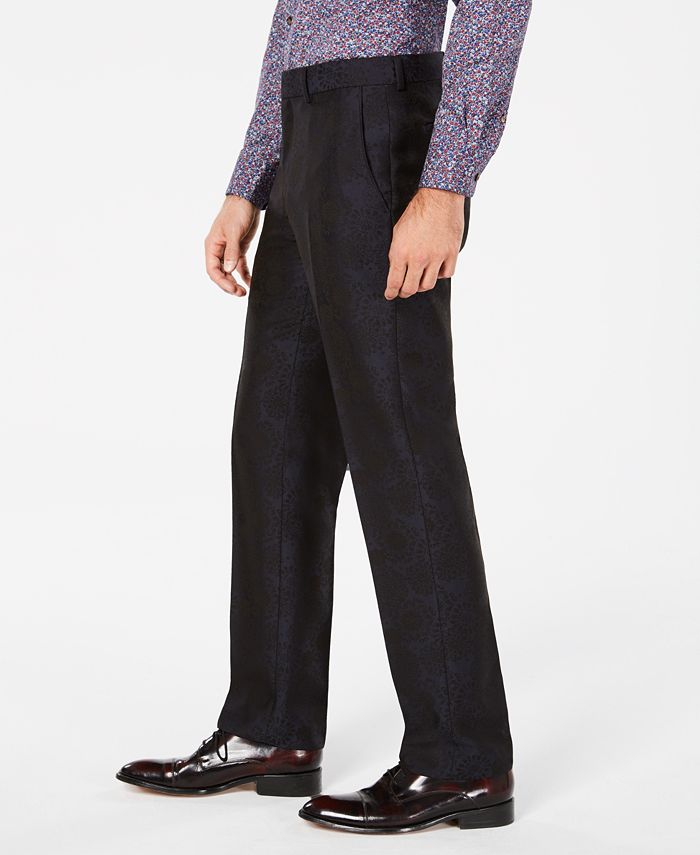 Bar III Men's Slim-Fit Brocade Dress Pants, Created for Macy's - Macy's