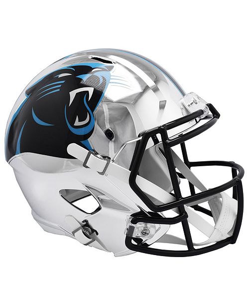 Riddell Carolina Panthers Speed Chrome Alt Replica Helmet & Reviews - Sports Fan Shop By Lids ...