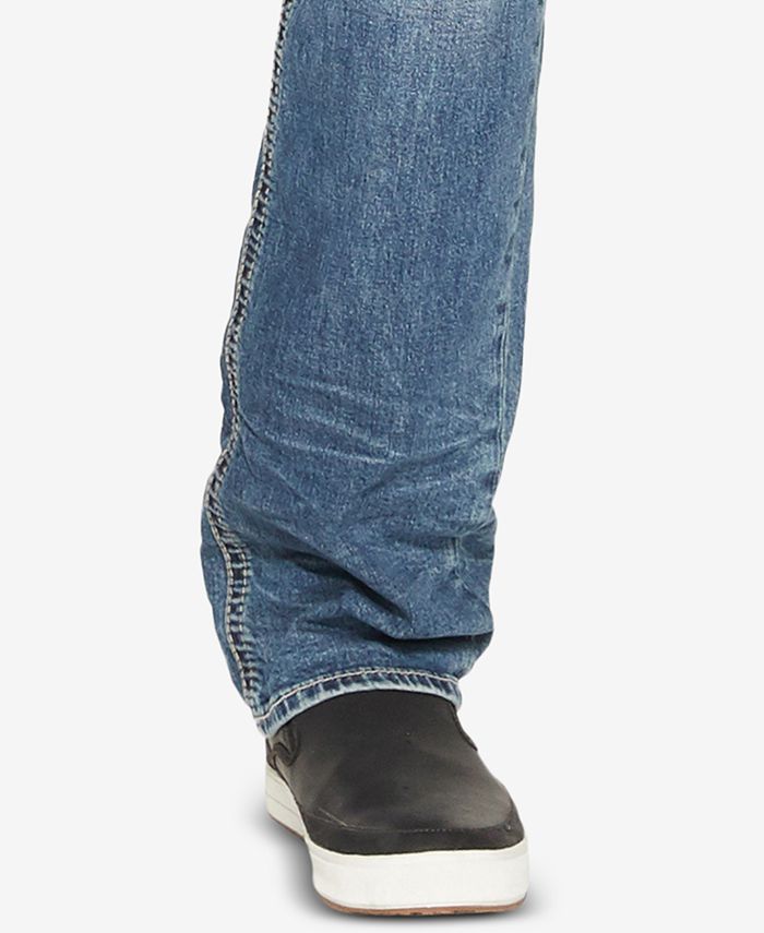 Silver Jeans Co. Men's Hunter Loose-Tapered Fit Stretch Jeans - Macy's