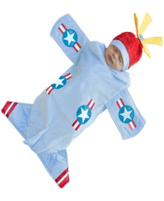 BuySeasons Bennett Bomber Baby Boys Bunting Costume - Macy's
