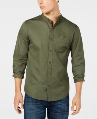 Dockers - Men's Band Collar Shirt