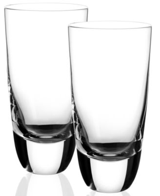 American Bar Straight Bourbon Highball Glasses, Set of 2