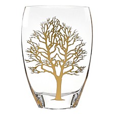 Gold Tree of Life Vase