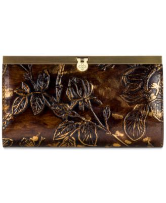 Patricia Nash - Metallic Bark Leaves Cauchy Wallet
