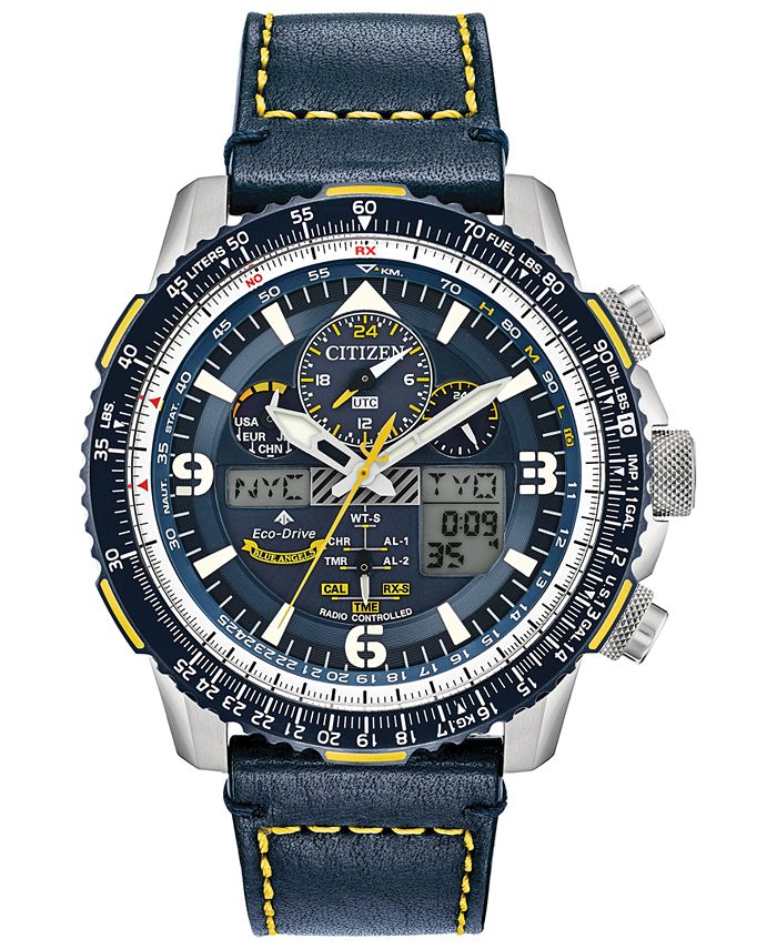 Citizen Eco Drive Men s Analog Digital Chronograph Promaster Blue