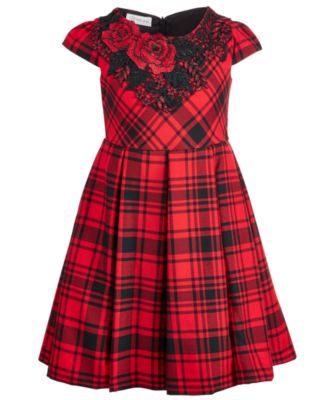 bonnie jean plaid dress