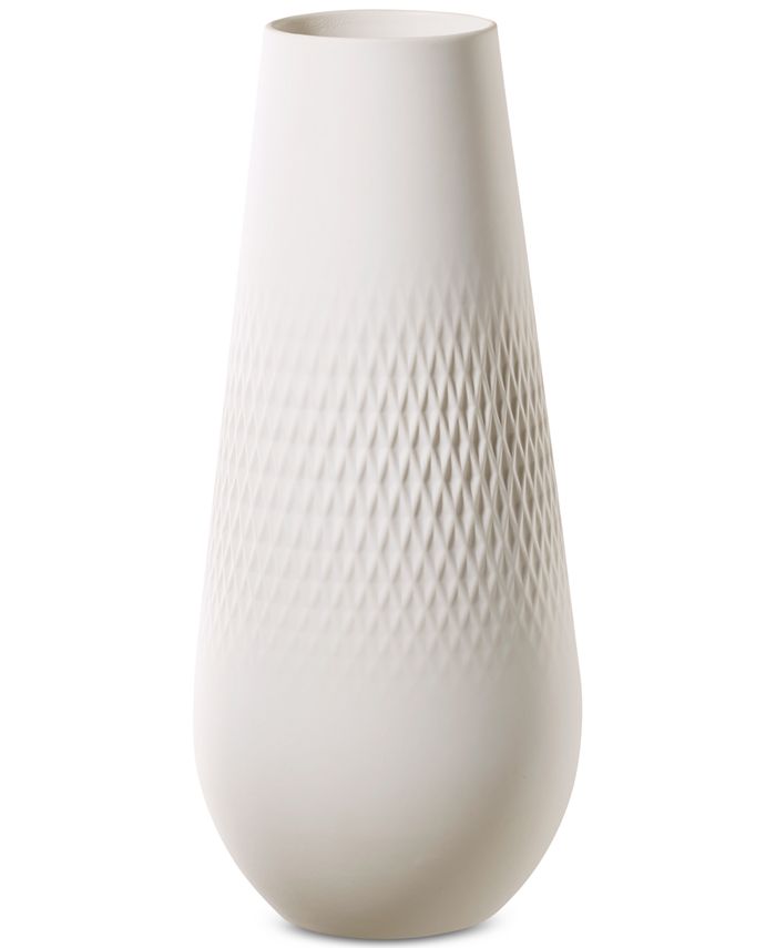 Villeroy & Boch White Carre Vase NO.3 Macy's