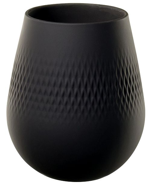 Villeroy Boch Black Carre Vase No 2 Reviews Vases Home