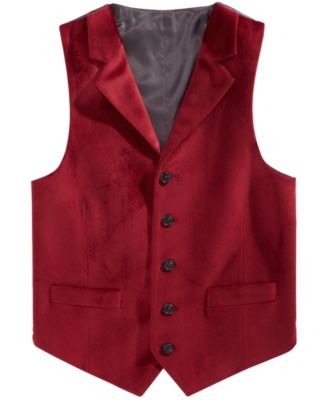 ralph lauren velvet vest