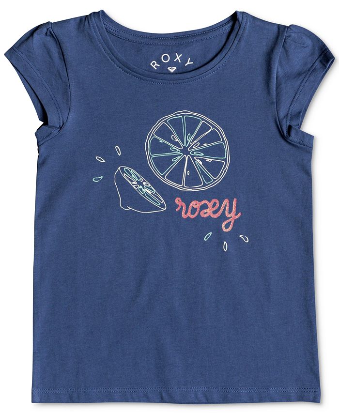 Roxy Toddler Girls Graphic-Print Cotton T-Shirt & Reviews - Shirts ...
