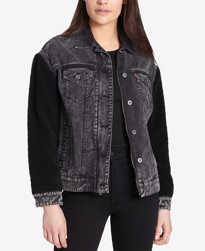 Levi's MixedMedia Trucker Jacket Macy's