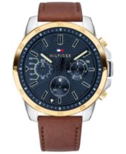 Leather Tommy Watches - Macy's
