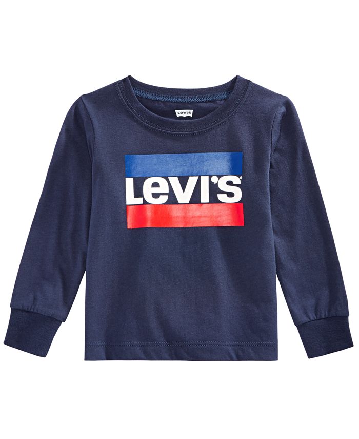 Levi's Baby Boys Logo-Print Cotton T-Shirt - Macy's