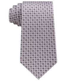 Men's Mini Bullseye Slim Silk Tie