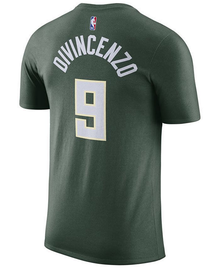 Nike Men's Donte DiVincenzo Milwaukee Bucks Icon Player T-Shirt - Macy's