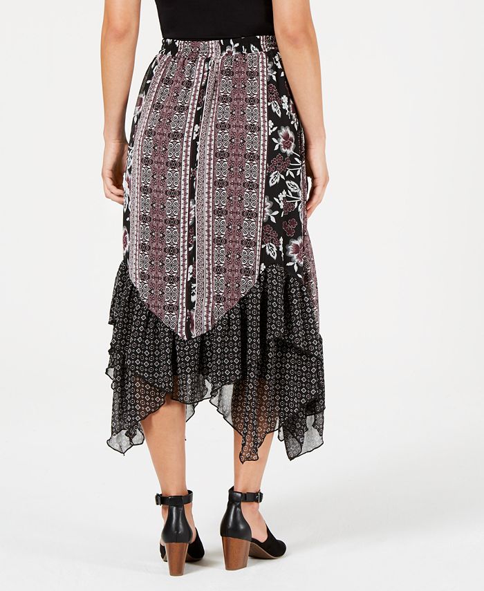 boho handkerchief skirt