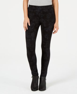 Printed Leggings with Comfort Waist 