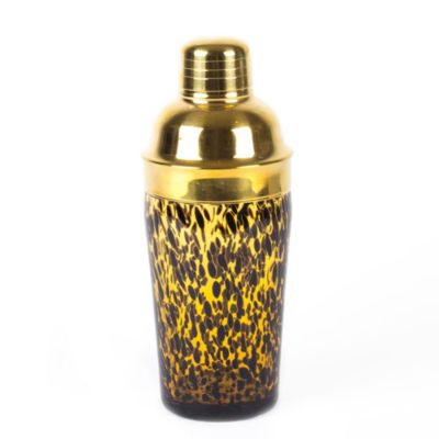 8 Oak Lane - Tortoise Print Cocktail Shaker