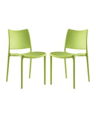 Modway - Hipster Dining Side Chair Set of 2 in White