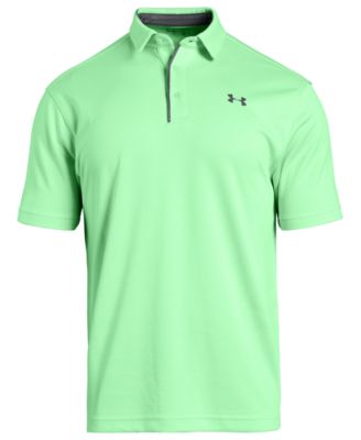 under armour tech stripe polo