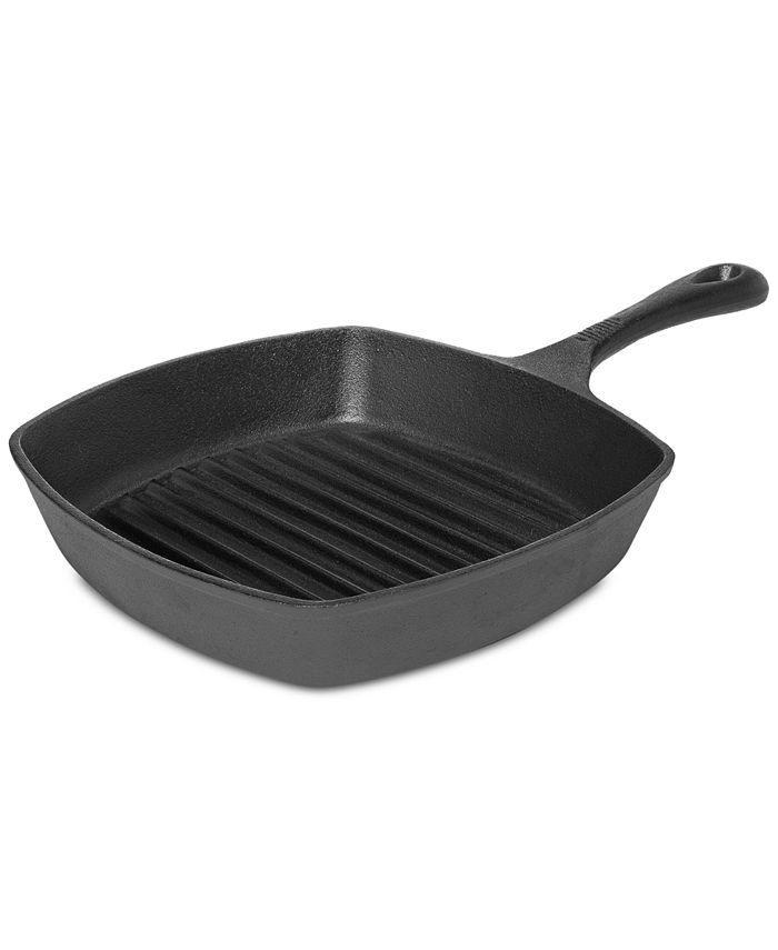 Goodful 10" Cast Iron Grill Pan, Created for Macy's Macy's
