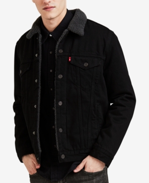 Levi's Men's Sherpa Denim Trucker Jacket