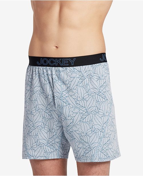 Jockey Men's Knit NoBunch Boxers & Reviews Underwear & Socks Men