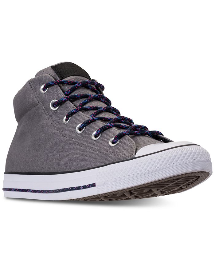 Converse Men's Chuck Taylor Street Mid Casual Sneakers from Finish Line ...