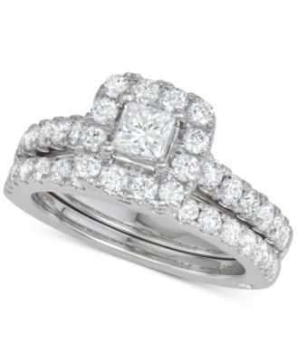 Macy's - Diamond Bridal Set (2 ct. t.w.) in 18k Gold