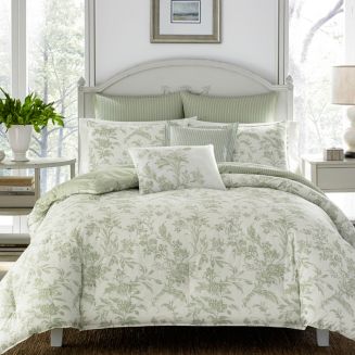 Laura Ashley Natalie Reversible Comforter Sets - Macy's [KING]