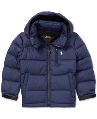 Polo Ralph Lauren Little Boys Quilted Down Jacket - Macy's