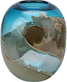 Mystic Blue Vase Globe