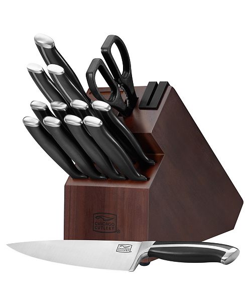 Chicago Cutlery Burling 14 Pc Cutlery Set Reviews Home Macy S