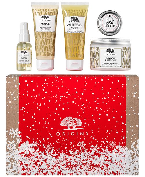 Origins 5Pc. Ginger Delights Gift Set & Reviews Bath & Body Beauty Macy's