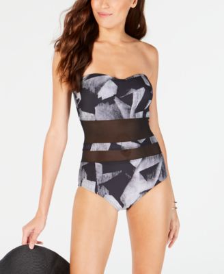 macy's bandeau swimsuits