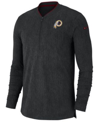 Nike Men's Washington Redskins Coaches Quarter-Zip Pullover - Macy's