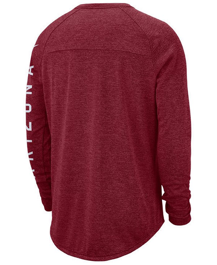 Nike Men's Long-Sleeve Arizona Cardinals Dri-FIT Touch T-Shirt - Macy's