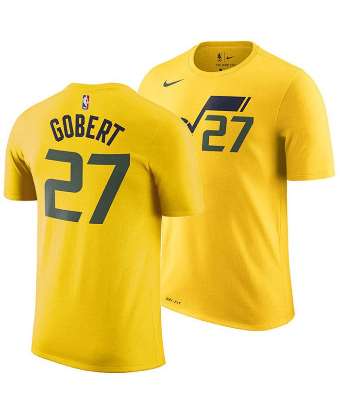 Nike Men's Rudy Gobert Utah Jazz Statement Player T-Shirt & Reviews ...
