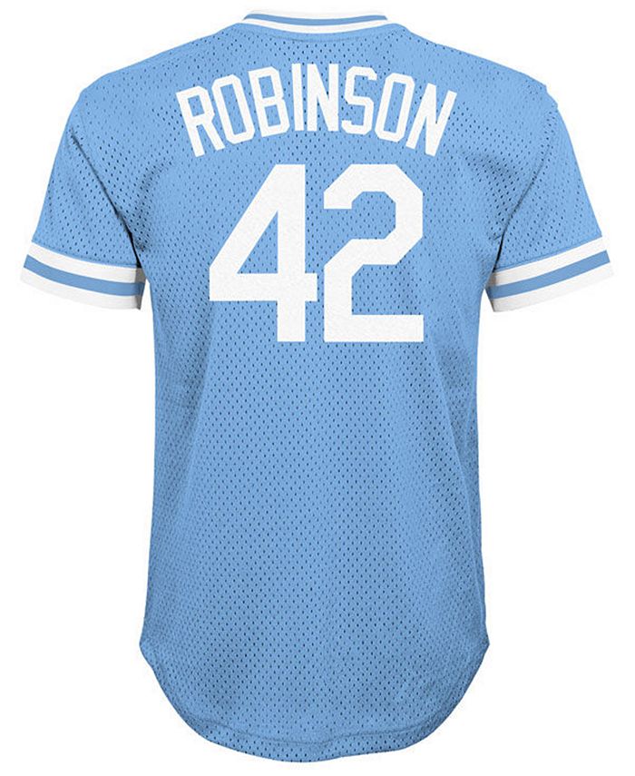 Outerstuff Youth Jackie Robinson Brooklyn Dodgers #42 T-Shirt - Name & Number Baseball Shirt