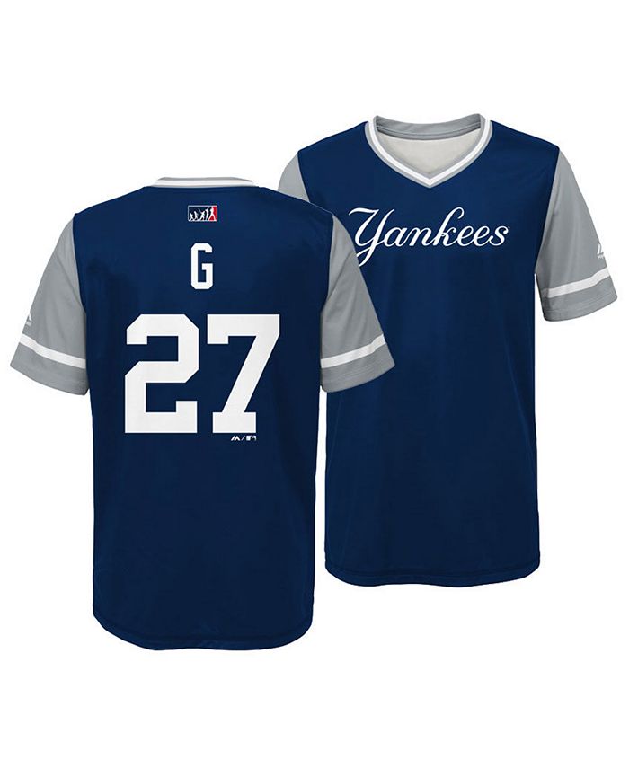 Toddler New York Yankees Giancarlo Stanton Nike Navy Player Name
