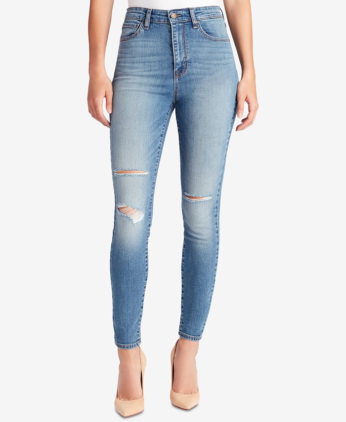 WILLIAM RAST High-Rise Ripped Jeans - Macy's
