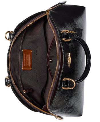Coach quinn satchel oxblood sales