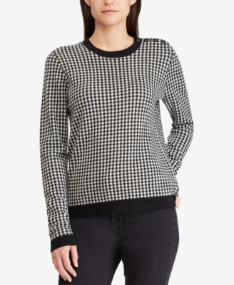 Lauren Ralph Lauren - Houndstooth Wool Sweater