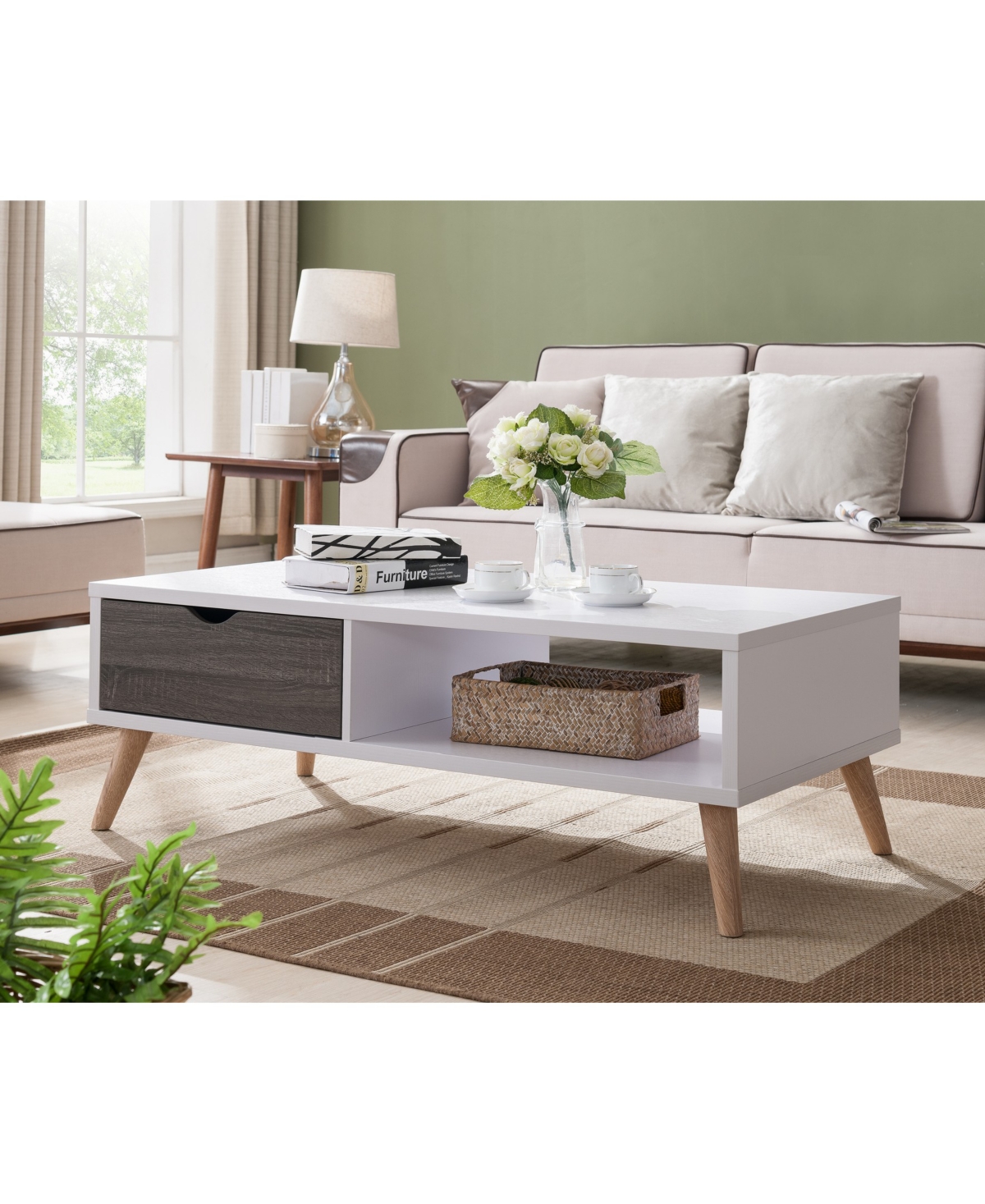 Paulson Contemporary Coffee Table