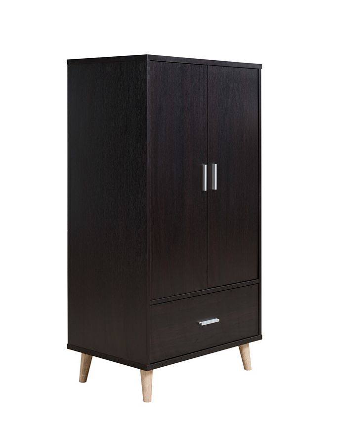 Furniture of America Modern Massenburg Wardrobe Armoire Macy's