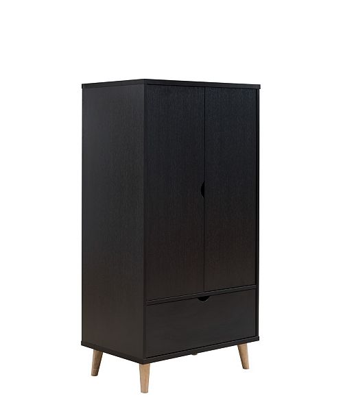 Furniture Of America Massenburg Ii Modern Wardrobe Armoire