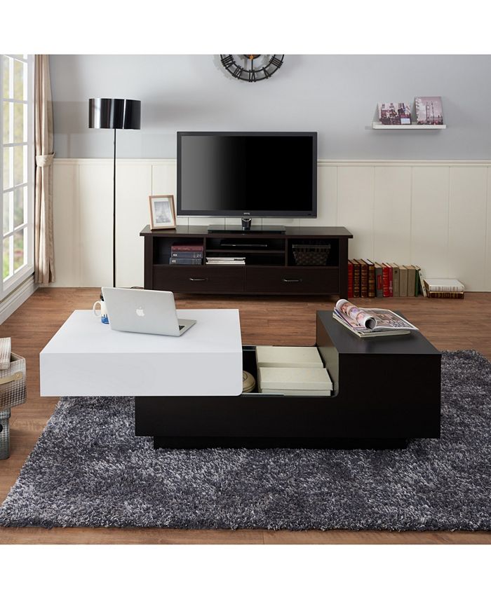 Furniture of America Chaz TwoTone Coffee Table Macy's