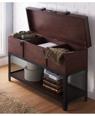 Alda Lift Top Console Table