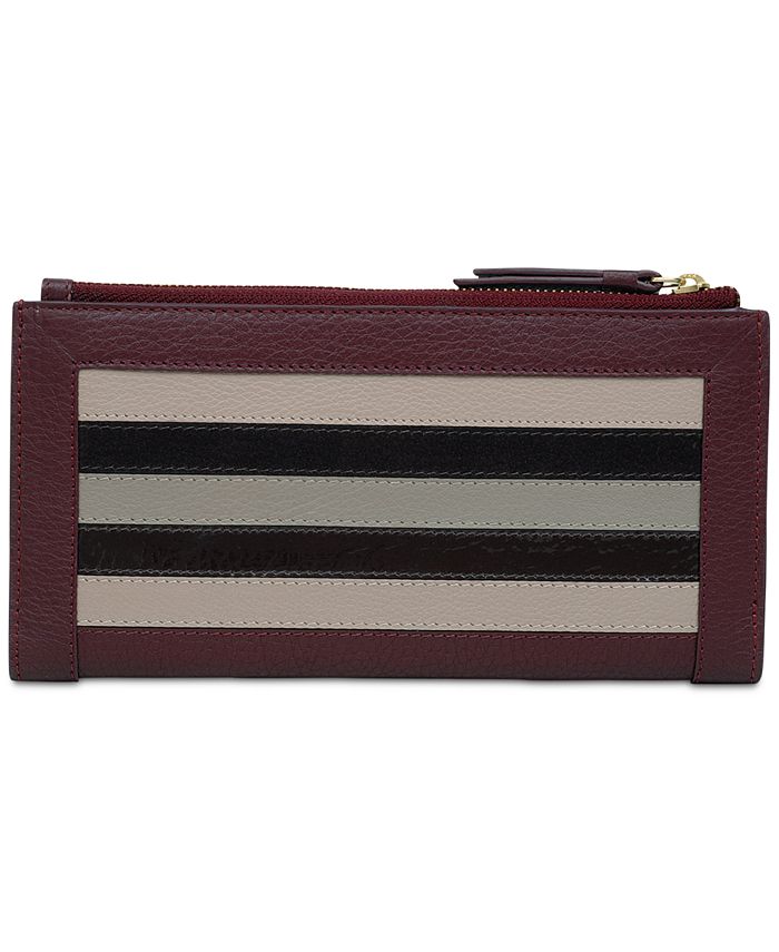Radley London Eltham Stripe Leather Wallet - Macy's